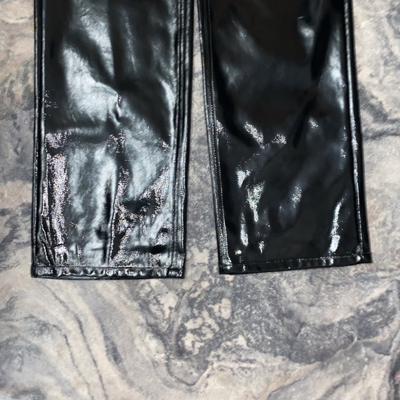 NWT HW JJXX faux Latex Style Pants - Picture 2 of 7